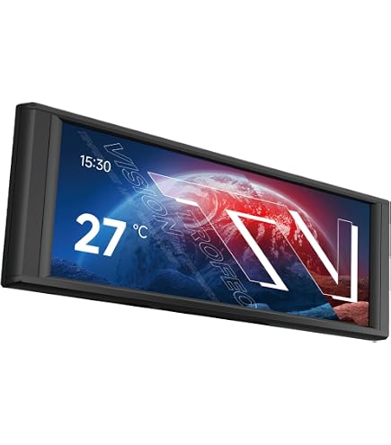 Amazon.co.jp: Thermalright Trofeo Vision 9.16 LCD ブラック、9.25